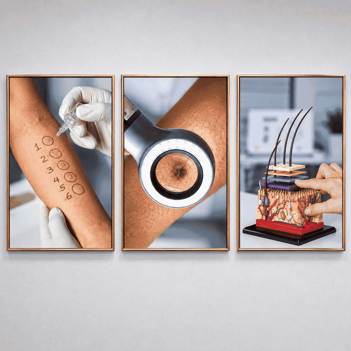 ✨ 3 cadres médicaux élégants… pour chaque spécialité 🩺  إطارات طبية راقية… لكل تخصص 🩺