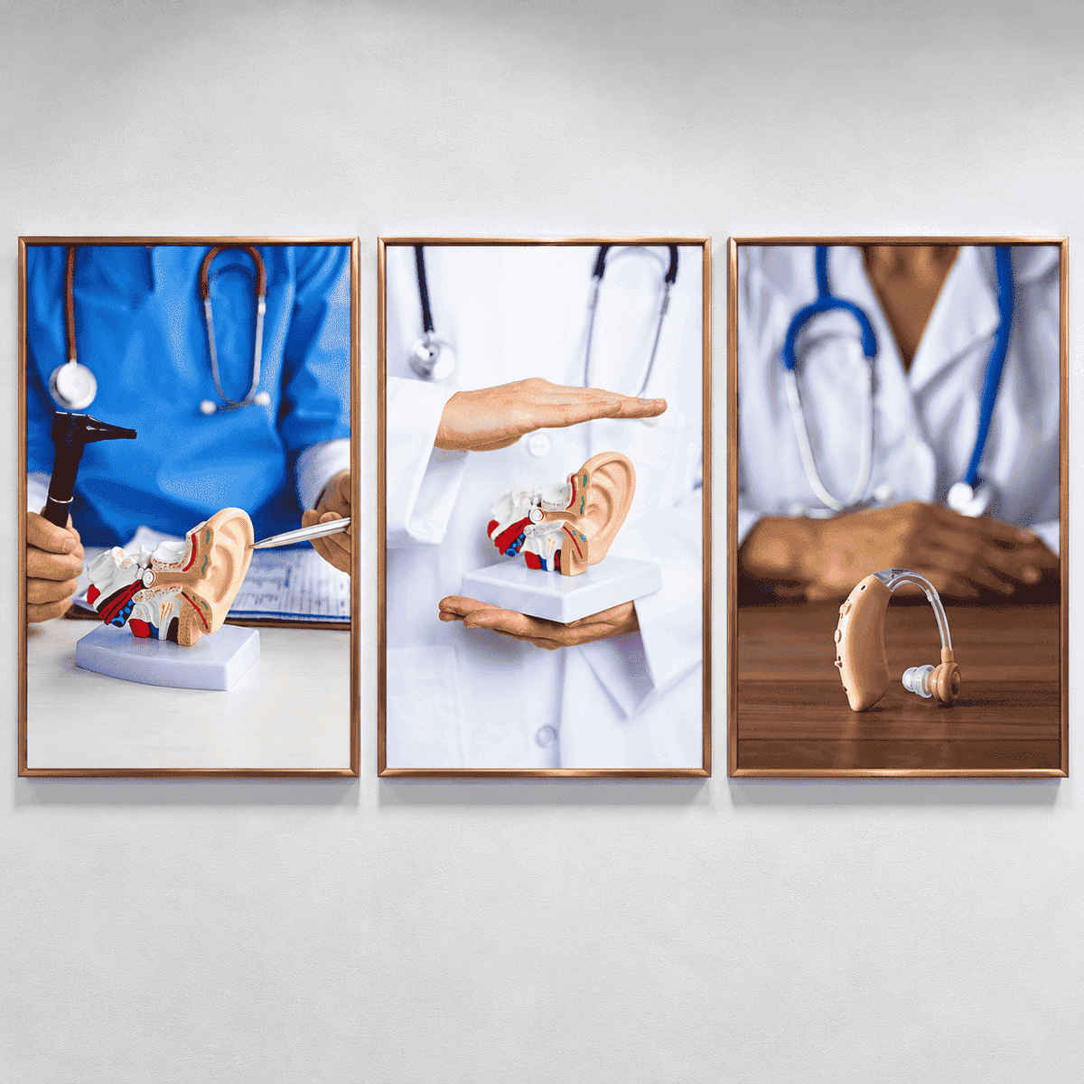 ✨ 3 cadres médicaux élégants… pour chaque spécialité 🩺  إطارات طبية راقية… لكل تخصص 🩺