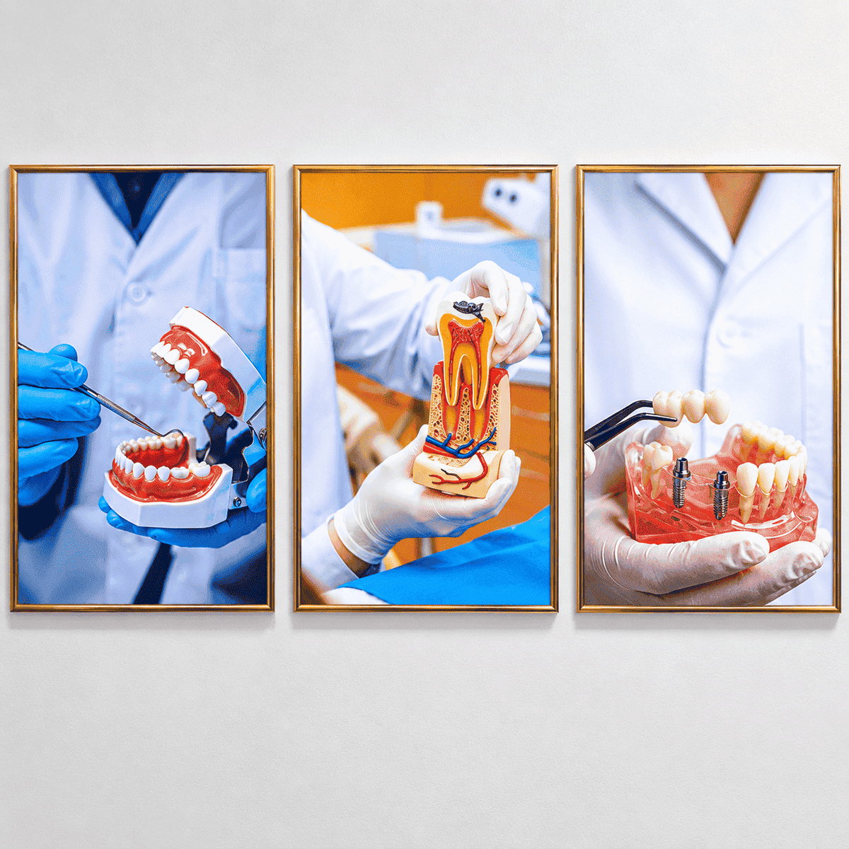 ✨ 3 cadres médicaux élégants… pour chaque spécialité 🩺  إطارات طبية راقية… لكل تخصص 🩺