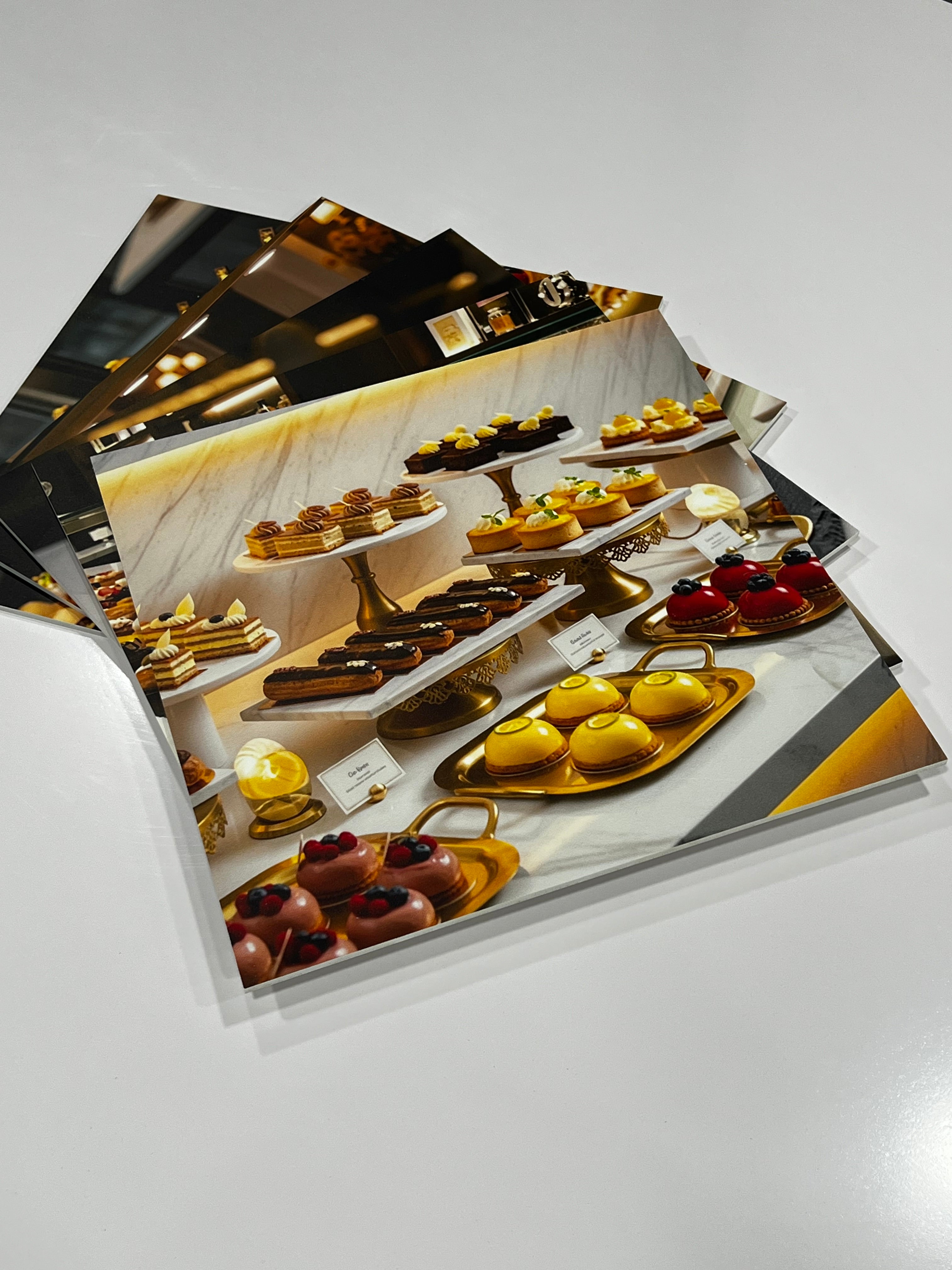 GastroStyle Decor – 5 لوحات فنية للمطاعم والكافيهات والحلويات