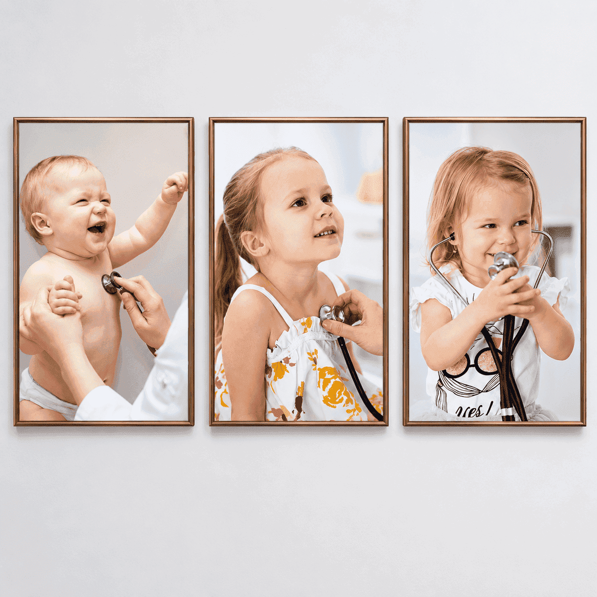 ✨ 3 cadres médicaux élégants… pour chaque spécialité 🩺  إطارات طبية راقية… لكل تخصص 🩺