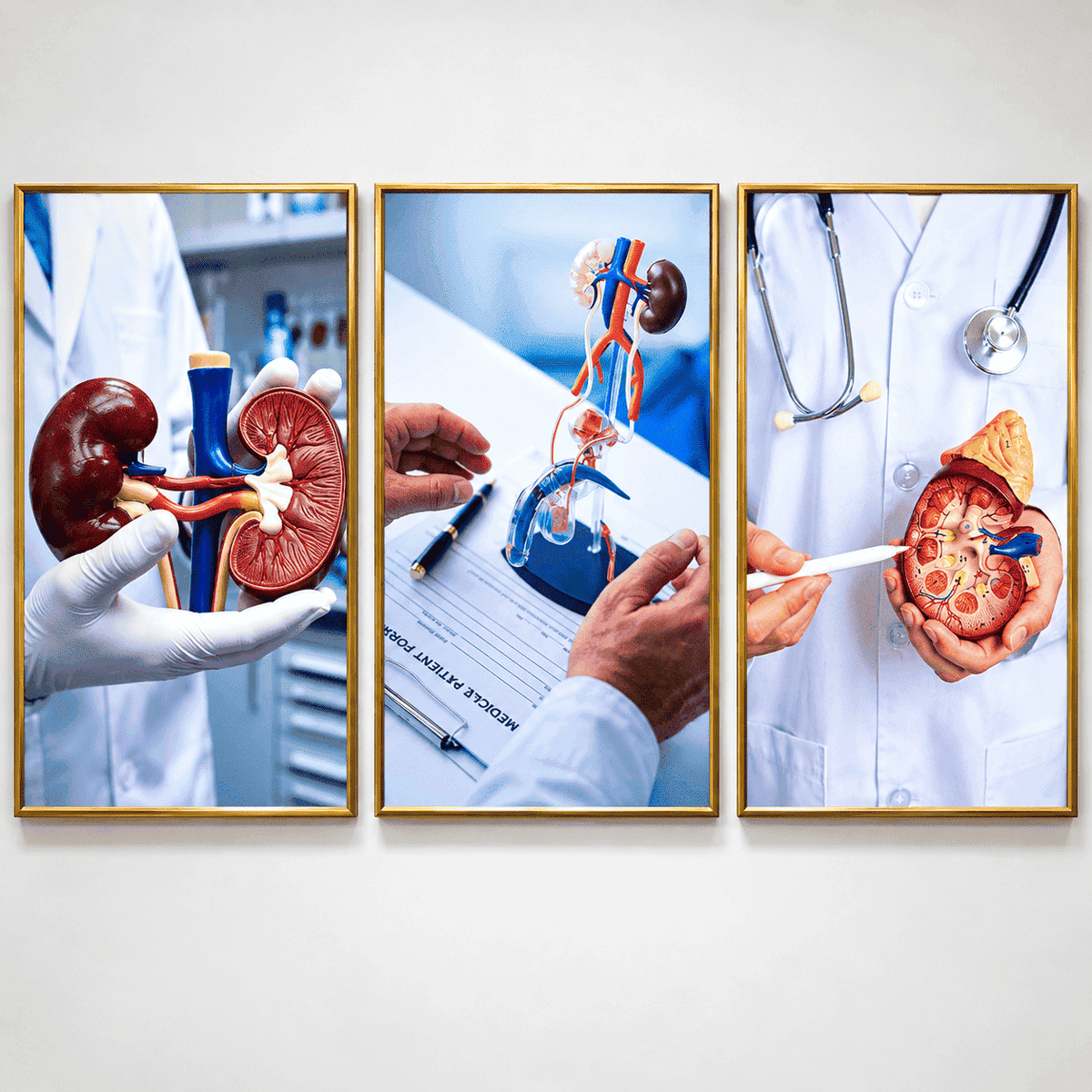 ✨ 3 cadres médicaux élégants… pour chaque spécialité 🩺  إطارات طبية راقية… لكل تخصص 🩺