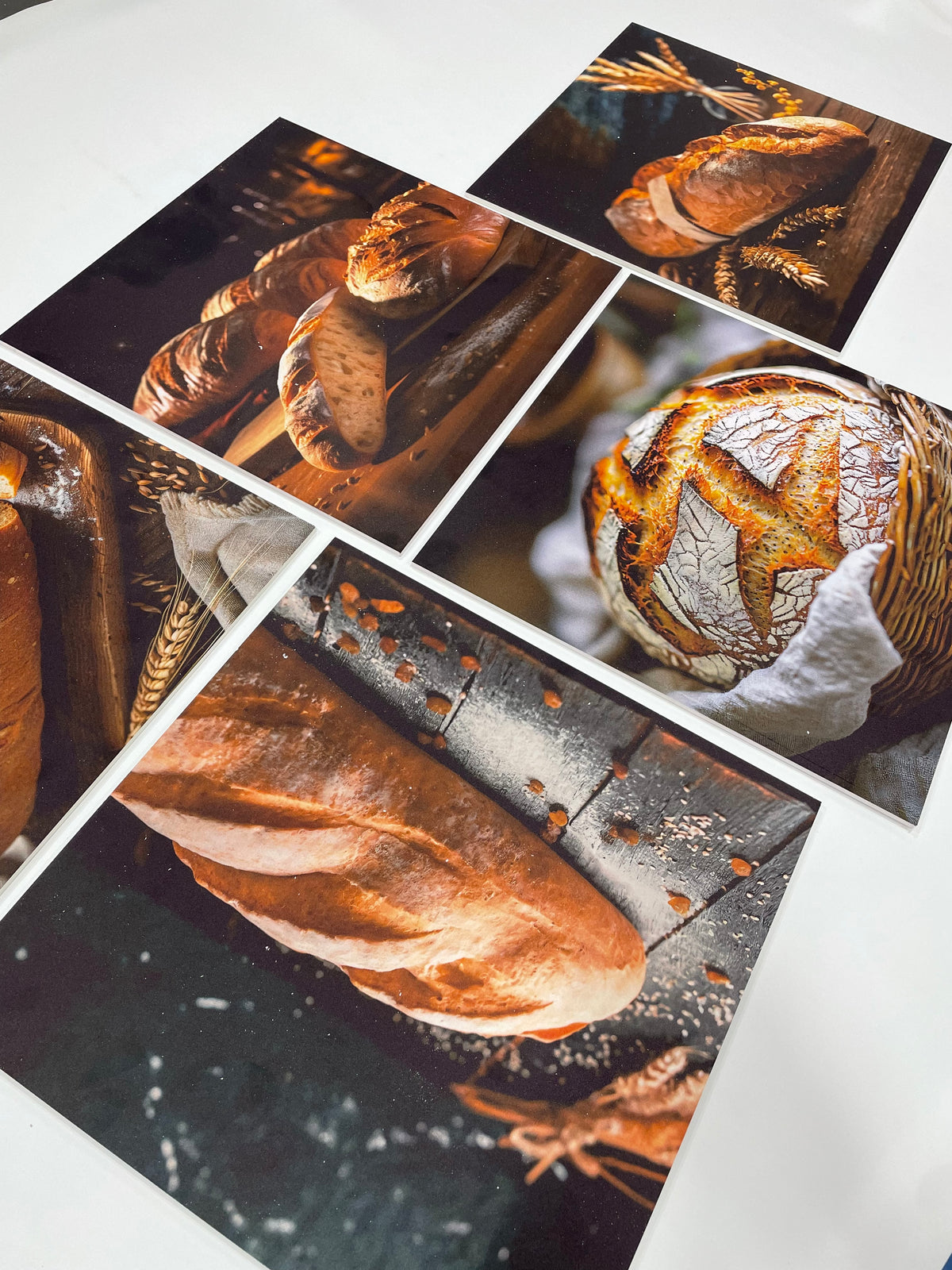 GastroStyle Decor – Bakery Collection  5 لوحات فنية للمخابز والأفران العصرية