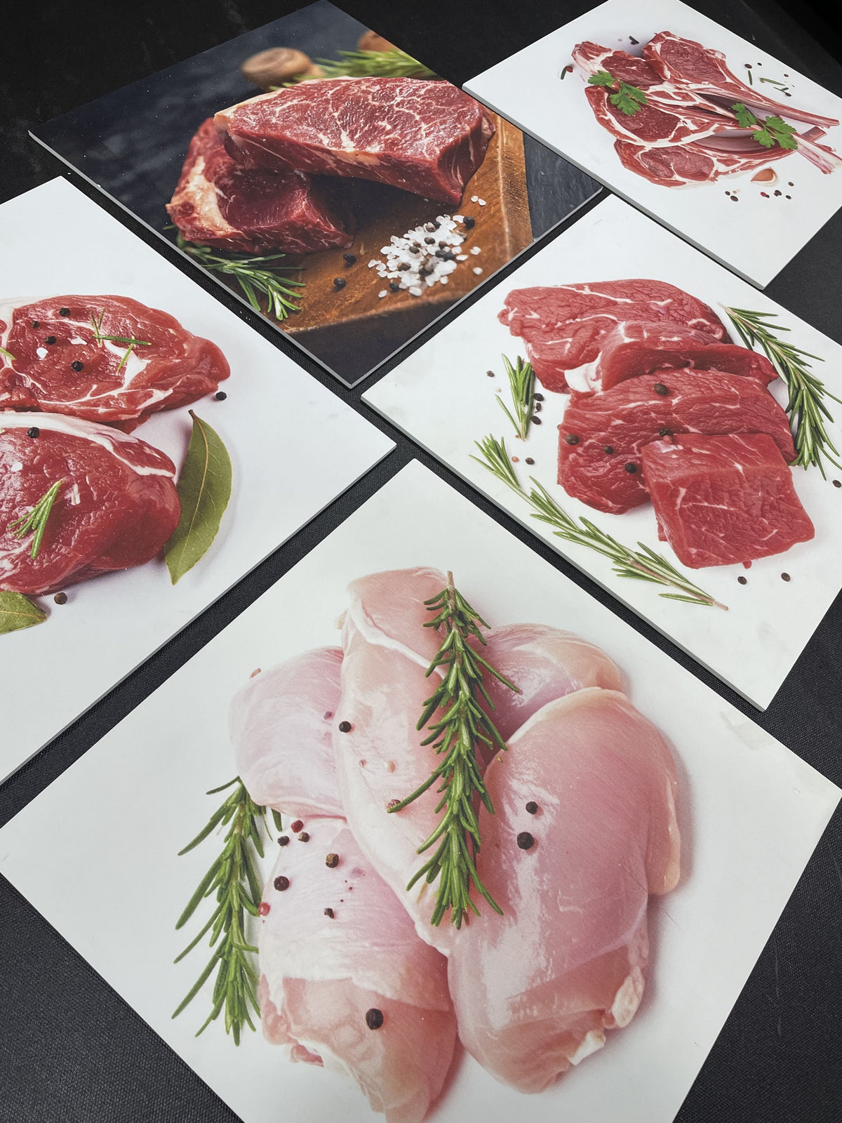 GastroStyle Decor – Butcher Collection 5  لوحات فنية لمحلات الجزارين واللحوم
